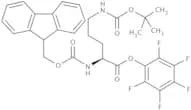 Fmoc-Orn(Boc)-OPfp