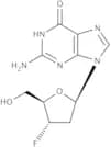 2'',3''-Dideoxy-3''-fluoroguanosine