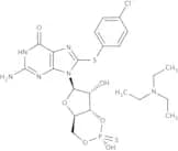 8-(4-Chlorophenylthio)guanosine-3'',5''-cyclic monophosphothioate Sp-isomer sodium salt