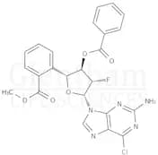 2-Amino-6-chloro-9-(2-deoxy-3,5-di-O-benzoyl-2-fluoro-b-D-arabinofuranosyl)purine