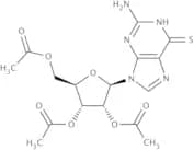2-Amino-6-mercapto-9-(2'',3'',5''-tri-O-acetyl-b-ribofuranosyl)purine