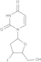 2'',3''-Dideoxy-3''-fluoro-a-uridine
