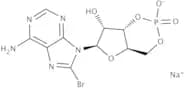 8-Bromoadenosine 3'',5''-cyclic monophosphate sodium salt
