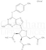 2-Amino-6-(4-methylphenyl)thio-9-(2'',3'',5''-tri-O-acetyl-b-D-ribofuranosyl)purine
