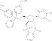 1-(2''-Deoxy-5''-O-DMT-3''-O-nitrophenylsulphonyl-b-D-lyxofuranosyl)thymine