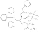 2’-O-(tert-Butyldimethylsilyl)-3’-O-(phenoxythioncarbonyl)-5’-O-trityluridine