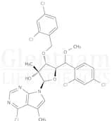 7-[3,5-Bis-O-[(2,4-dichlorophenyl)methyl]-2-C-methyl-β-D-ribofuranosyl]-4-chloro-5-methyl-7H-pyrro…
