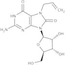 7-Allyl-7,8-dihydro-8-oxoguanosine