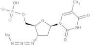 3''-Azido-3''-deoxythymidine 5''-monophosphate sodium salt