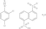 2,4-Dichlorobenzenediazonium 1,5-naphthalenedisulfonate hydrate