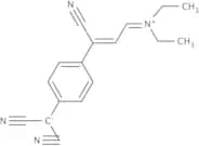 N-[3-Cyano-3-[4-(dicyanomethyl)phenyl]-2-propenylidene]-N-ethyl-ethaniminium inner salt
