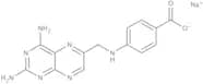 4-(N-[2,4-Diamino-6-pteridinylmethyl]amino)benzoic acid sodium salt