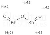 Rhodium(III) oxide hydrate, 99.95% (metals basis)