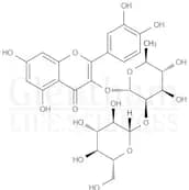 Quercetin-3-O-D-glucosyl]-(1-2)-L-rhamnoside