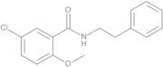 5-Chloro-N-(2-phenylethyl)-2-methoxybenzamide