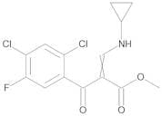 Methyl 3-Cyclopropylamino-2-(2,4-dichloro-5-fluorobenzoyl)acrylate