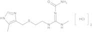 1-[(Methylamino)[[2-[[(5-methyl-1H-imidazol-4-yl)methyl]sulphanyl]ethyl]amino]methylene]urea Dihyd…