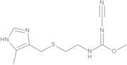 3-Cyano-2-methyl-1-[2-[[(5-methyl-1H-imidazol-4-yl)methyl]sulphanyl]ethyl]isourea