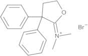 Dimethyl-(tetrahydro-3,3-diphenyl-2-furilidine)ammonium Bromide