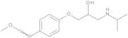 (2RS)-1-[4-[(EZ)-2-Methoxyethenyl]-phenoxy]-3-[(1-methylethyl)amino]propan-2-ol