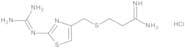 3-[[[2-[(Diaminomethylene)amino]thiazol-4-yl]methyl]sulfanyl]propanimidamide Hydrochloride