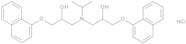 1,1'-[(1-Methylethyl)imino]bis[3-(naphthalen-1-yloxy)propan-2-ol] Hydrochloride (Tertiary Amine De…