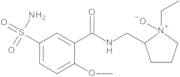 1-Ethyl-2-[[(2-methoxy-5-sulphamoylbenzoyl)amino]methyl]pyrrolidine 1-Oxide (Sulpiride N-Oxide)