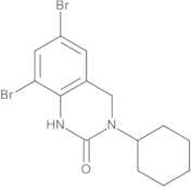 6,8-Dibromo-3-cyclohexyl-3,4-dihydro-2(1H)-quinazolinone