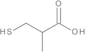(2RS)-2-Methyl-3-sulfanyl-propanoic Acid