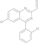 6-Chloro-4-(2-chlorophenyl)-quinazoline-2-carbaldehyde