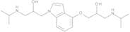 1-[4-[2-Hydroxy-3-[(1-methylethyl)amino]propoxy]-1H-indol-1-yl]-3-[(1-methylethyl)amino]propan-2-ol