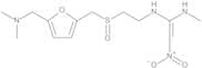 N-[2-[[[5-[(Dimethylamino)methyl]furan-2-yl]methyl]sulphinyl]ethyl]-N'-methyl-2-nitroethene-1,1-di…