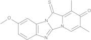 9-Methoxy-1,3-dimethyl-12-thioxopyrido[1',2':3,4]imidazo[1,2-a]benzimidazol-2(12H)-one