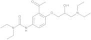 3-[3-Acetyl-4-[(2RS)-3-(diethylamino)-2-hydroxypropoxy]phenyl]-1,1-diethylurea