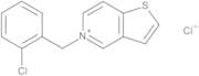 5-(2-Chlorobenzyl)thieno[3,2-c]pyridinium Chloride