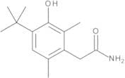 2-[4-(1,1-Dimethylethyl)-3-hydroxy-2,6-dimethylphenyl]acetamide