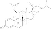 17-Hydroxy-3,20-dioxopregna-1,4-diene-11β,21-diyl Diacetate (Prednisolone 11,21-Diacetate)