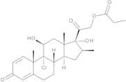 9-Chloro-11β,17-dihydroxy-16β-methyl-3,20-dioxopregna-1,4-dien-21-yl Propanoate (Beclometasone 21-…