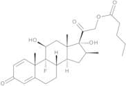 9-Fluoro-11β,17-dihydroxy-16β-methyl-3,20-dioxopregna-1,4-dien-21-yl Pentanoate (Betamethasone 21-…