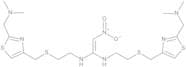 N,N'-Bis[2-[[[2-[(dimethylamino)methyl]thiazol-4-yl]methyl]sulphanyl]ethyl]-2-nitroethene-1,1-diam…