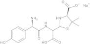 (4S)-2-[[[(2R)-2-Amino-2-(4-hydroxyphenyl)acetyl]amino]carboxymethyl]-5,5-dimethylthiazolidine-4-c…