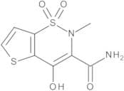 4-Hydroxy-2-methyl-2H-thieno-[2,3-e]1,2-thiazine-3-carboxamide 1,1-Dioxide