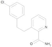 3-[2-(3-Chlorophenyl)ethyl]-2-pyridinecarboxamide