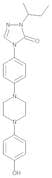 4-[4-[4-(4-Hydroxyphenyl)piperazin-1-yl]phenyl]-2-[(1RS)-1-methylpropyl]-2,4-dihydro-3H-1,2,4-tria…