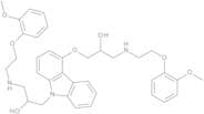 1-[[9-[2-Hydroxy-3-[[2-(2-methoxy-phenoxy)ethyl]amino]propyl]-9H-carbazol-4-yl]oxy]-3-[[2-(2-metho…