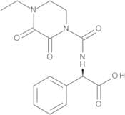 (2R)-2-[[(4-Ethyl-2,3-dioxopiperazin-1-yl)carbonyl]amino]-2-phenylacetic Acid