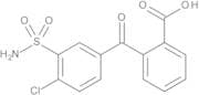 2-(4-Chloro-3-sulfamoylbenzoyl)benzoic Acid