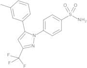 4-[5-(3-Methylphenyl)-3-(trifluoromethyl)-1H-pyrazol-1-yl]benzenesulfonamide