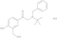 2-[Benzyl(1,1-dimethylethyl)amino]-1-[4-hydroxy-3-(hydroxymethyl)phenyl]ethanone Hydrochloride