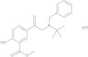 Methyl 5-[2-[Benzyl(tert-butyl)amino]acetyl]-2-hydroxybenzoate Hydrochloride